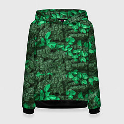 Женская толстовка Текстура листвы