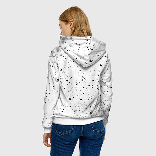 Женская толстовка Не спорь с лучшим менеджером никогда / 3D-Белый – фото 4