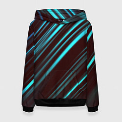 Женская толстовка Stripes line neon color