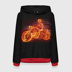 Женская толстовка Скорость байкера на максималках