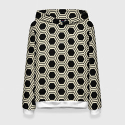 Женская толстовка Шестиугольная сота