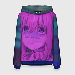 Женская толстовка Одинокий рокер