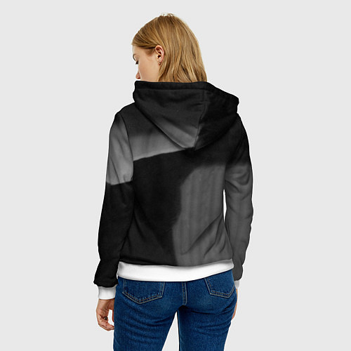 Женская толстовка Леонардо Ди Каприо фото / 3D-Белый – фото 4