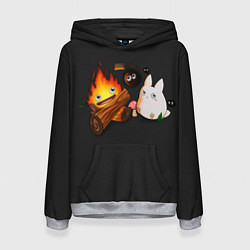 Женская толстовка Кальцифер арт