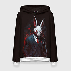 Женская толстовка Devil rabbit