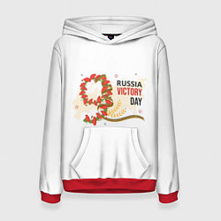 Женская толстовка 9 мая - russia victory day