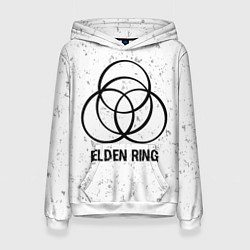 Женская толстовка Elden Ring glitch на светлом фоне