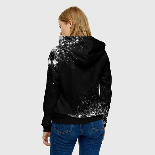 Женская толстовка Определение: девушка финансист / 3D-Черный – фото 4