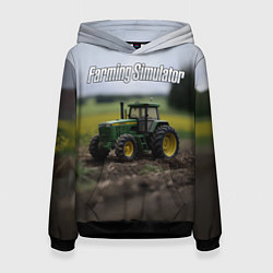 Женская толстовка Farming Simulator - Игрушечный зеленый