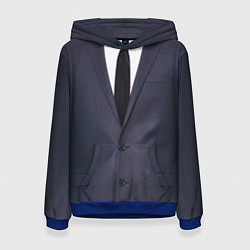 Женская толстовка Деловой пиджак с рубашкой