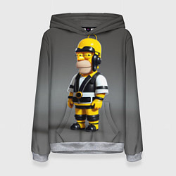 Женская толстовка Homer Simpson - cyberpunk - fantasy