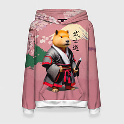 Женская толстовка Капибара - Бусидо - кодекс самурая