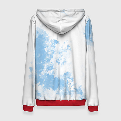 Женская толстовка Cloud9 Облачный / 3D-Красный – фото 2