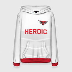 Женская толстовка Heroic white