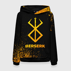 Женская толстовка Berserk - gold gradient