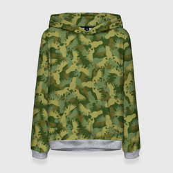 Женская толстовка Лоси - камуфляж