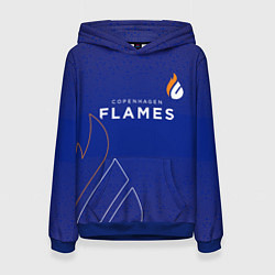 Женская толстовка Форма Copenhagen Flames