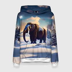 Женская толстовка Шерстистый мамонт