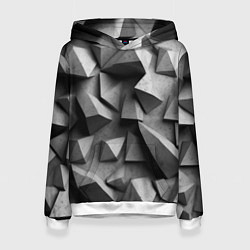 Женская толстовка Белокаменный паттерн