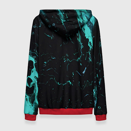 Женская толстовка Beastcoast абстракт / 3D-Красный – фото 2