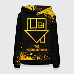 Женская толстовка The Neighbourhood - gold gradient