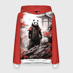 Женская толстовка Panda samurai