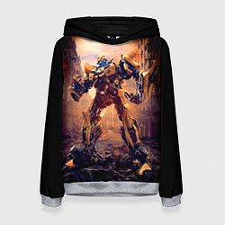 Женская толстовка Трансформеры: Бамблби