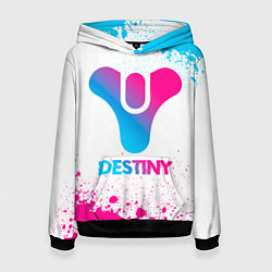 Женская толстовка Destiny neon gradient style