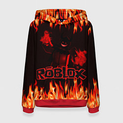 Женская толстовка Fire Roblox