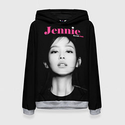 Женская толстовка Blackpink Jennie Portrait