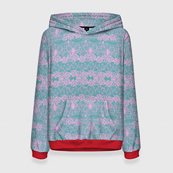Женская толстовка Voilet flower pattern