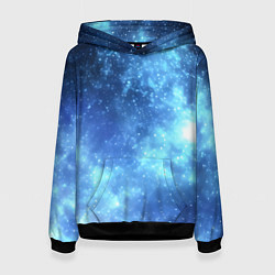 Женская толстовка Яркие звёзды в космосе