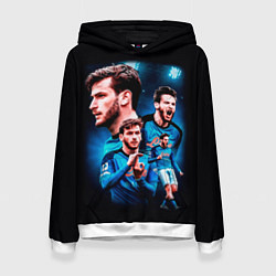 Женская толстовка Хвича Кварацхелия ФК Наполи