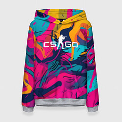 Женская толстовка Counter Strike Go Logo Color