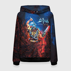 Женская толстовка Sodom Cod red