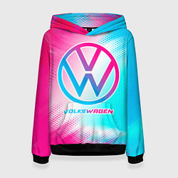 Женская толстовка Volkswagen neon gradient style