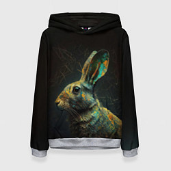 Женская толстовка Магический кролик