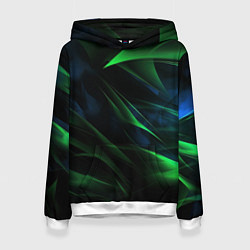 Женская толстовка Dark green background