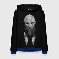 Женская толстовка Кратос в смокинге