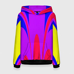Женская толстовка Яркий цветной мотив
