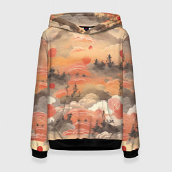 Женская толстовка Japen pattern