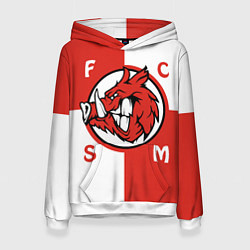 Женская толстовка FCSM мясо