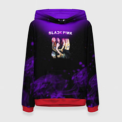 Толстовка-худи женская Blackpink art, цвет: 3D-красный