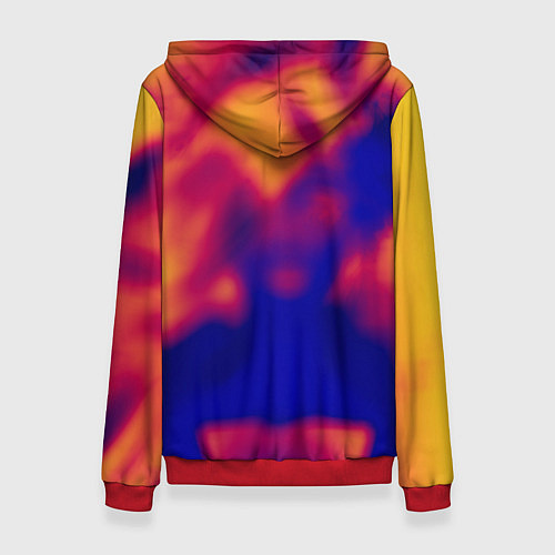 Женская толстовка Россия глазами нейросети / 3D-Красный – фото 2