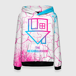 Женская толстовка The Neighbourhood neon gradient style