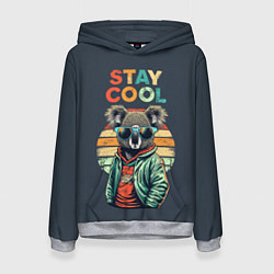 Женская толстовка Оставайся спокойным