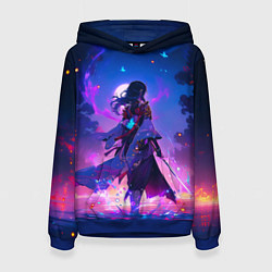 Женская толстовка Шогун Райден - Геншин Импакт