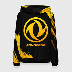 Женская толстовка Dongfeng - gold gradient