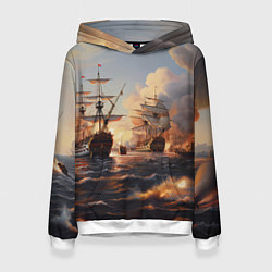 Женская толстовка Морское сражение