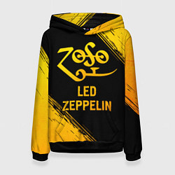 Женская толстовка Led Zeppelin - gold gradient